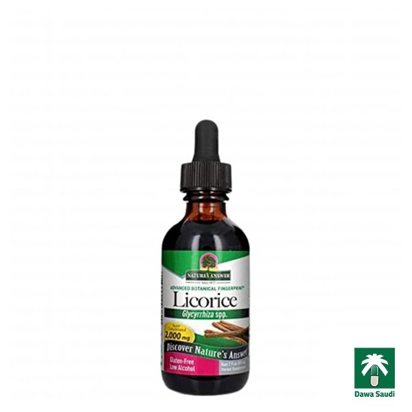 قطرة العرق سوس 30 ملل لزيادة المناعة Licorice Root Herbal Supplement 30Ml