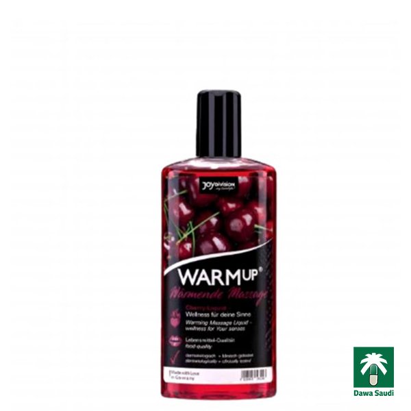 وارم أب زيت مساج 150 ملل بالكرز Warm Up Massage Oil Cherry - 150 ml