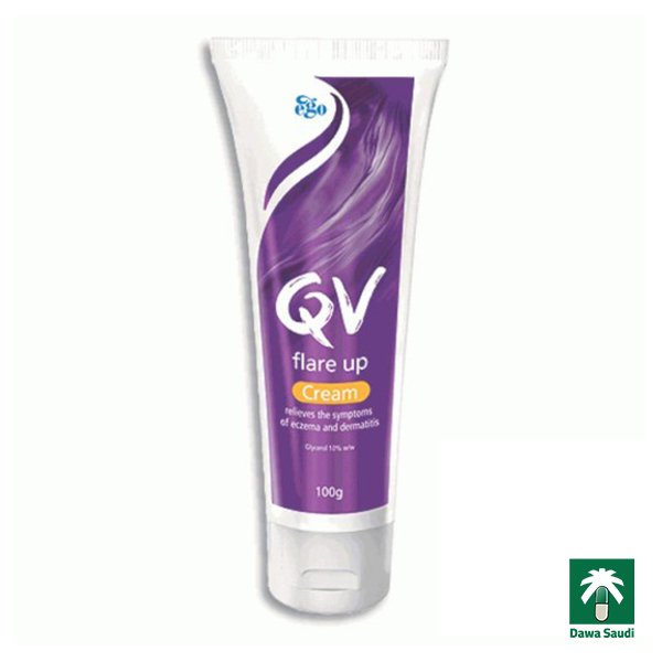 كيوفي فلير اب لحالات الجلد المتهيجة 100 جرام Ego Qv Flare Up Cream 100g By Ego Pharmaceuticals