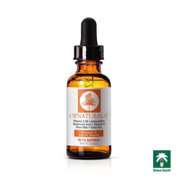 سيروم فيتامين سي %20 Natural Vitamin C 30 ml Facial Serum