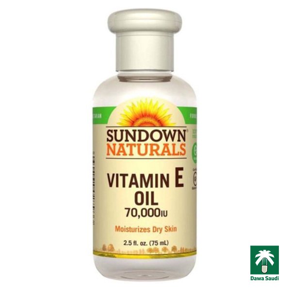 زيت فيتامين هـ 70000 وحدة 75 ملل Sundown Naturals Vitamin E Oil, 70,000 IU 75 ml