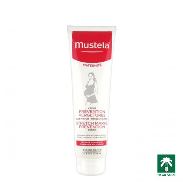 كريم موستيلا للوقاية من تشققات الحمل 150 ملل Mustela Maternity Stretch Marks Cream Fragrance-Free 150ml