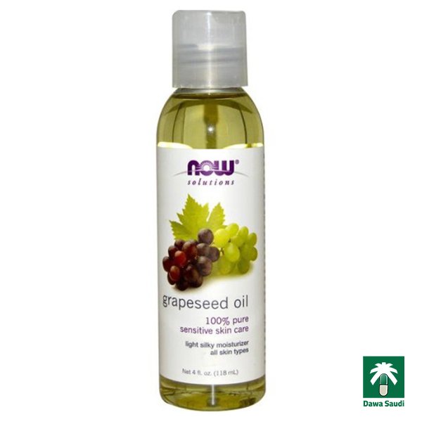 زيت بذور العنب ناو 473 ملل NOW Grapeseed Oil 100% Pure473ml