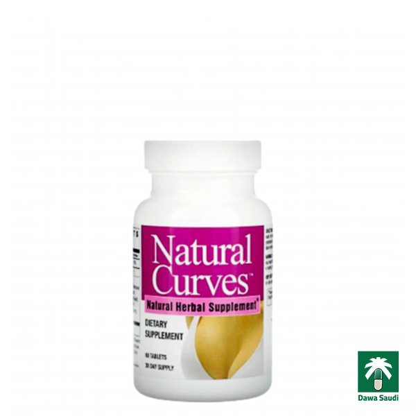 كبسولات ناتشيرال كيرفز لتكبير الصدر BioTech, Natural Curves, 60 Tablets