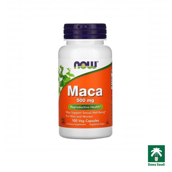 كبسولات الماكا ناو 100 كبسول 500 مجم Maca Now 100 Tab 500 mg