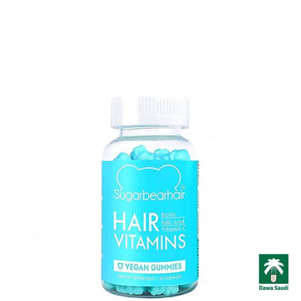 علكة شوجر بير لتطويل وتقوية الشعر SUGARBEARHAIR HAIR VITAMINS