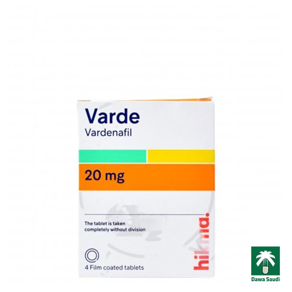 فاردي 20 مجم Varde 20 mg 4 tablets