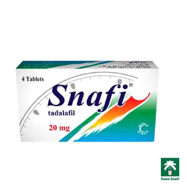 سنافي 20 جم 4 أقراص Snafi 20 mg 4 tablets