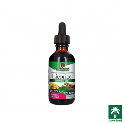 قطرة العرق سوس 30 ملل لزيادة المناعة Licorice Root Herbal Supplement 30Ml